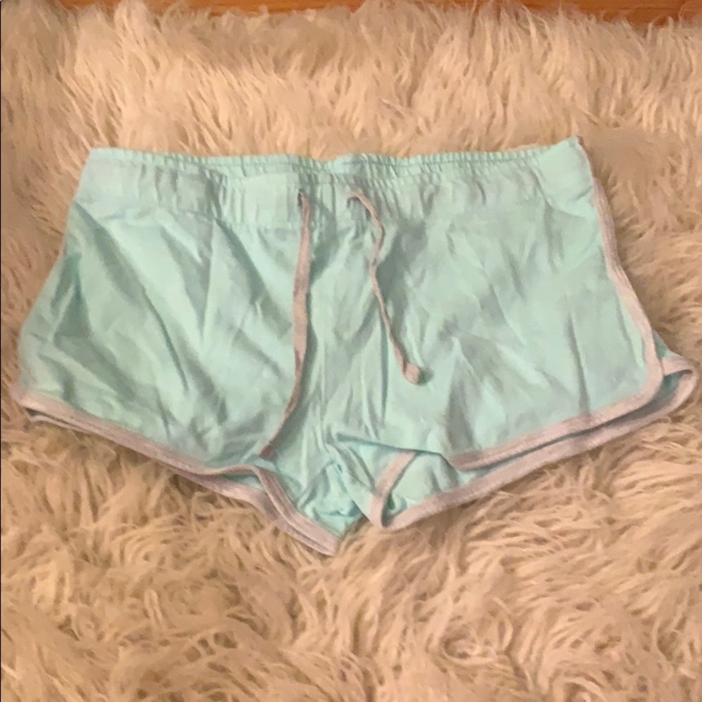 Mint Green and Grey Primark Shorts